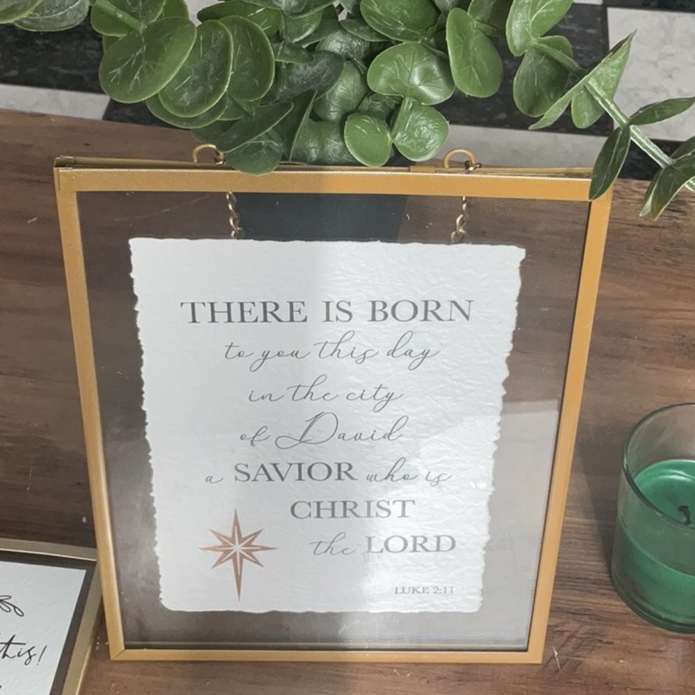 Savior Christ the lord frame
